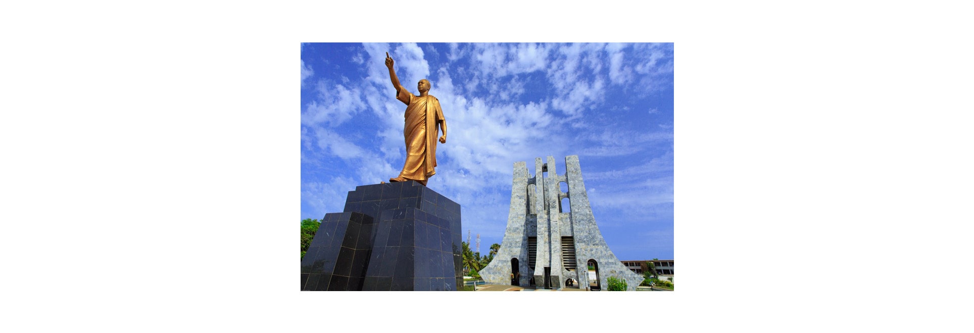 Die wunderschöne Stadt Accra mit einem Flug nach Afrika erleben